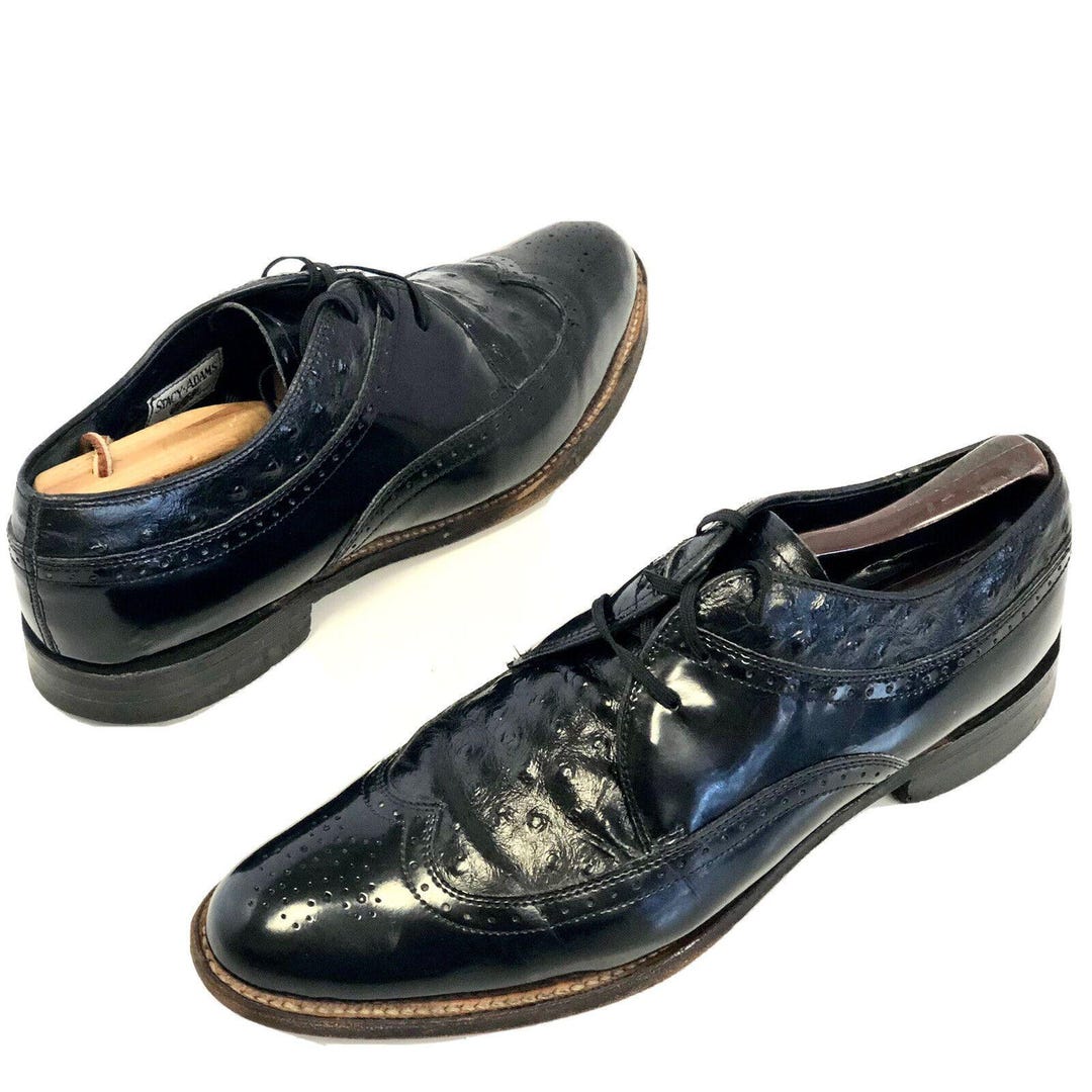 80s STACY ADAMS DRESS SHOES MADE IN USA 🇺🇸 Size