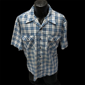 1960's Sears Short Sleeve Work Shirt - Etsy