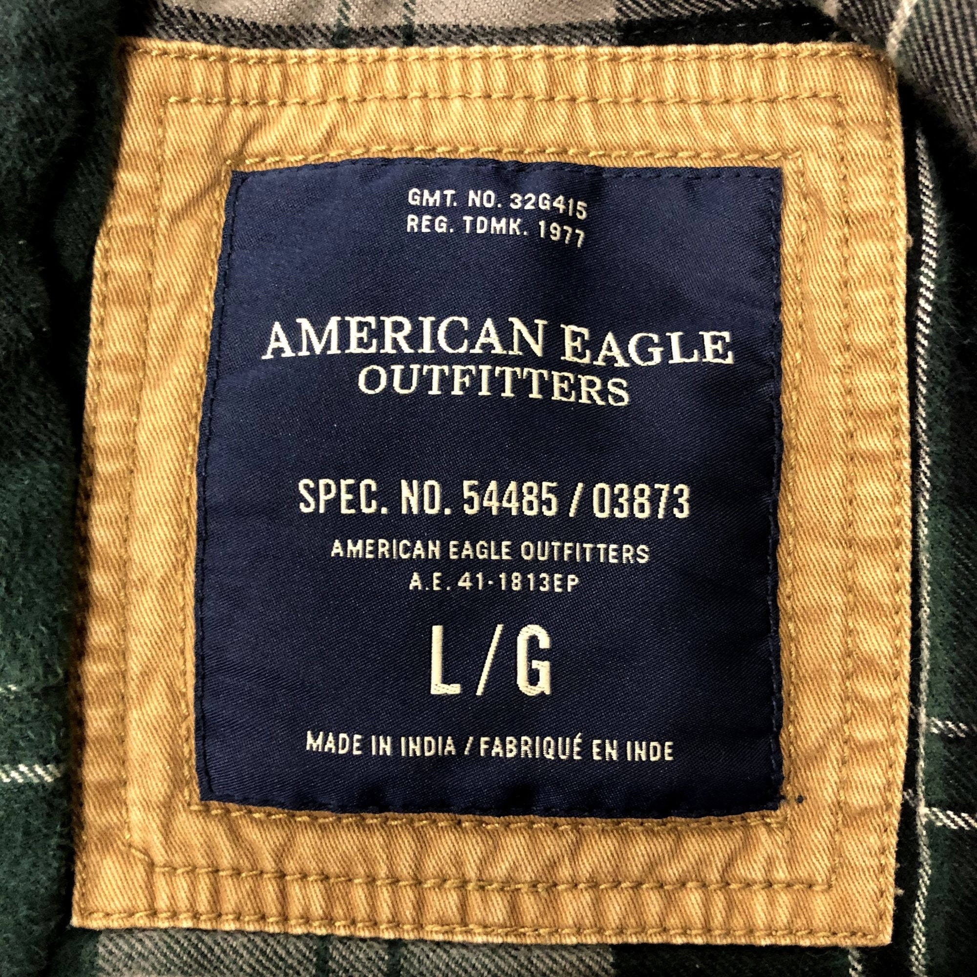 【雰囲気◎】90s American Eagle ハンティングジャケット 紺茶 雰囲気◎】90s American Eagle ハンティングジャケット 紺茶