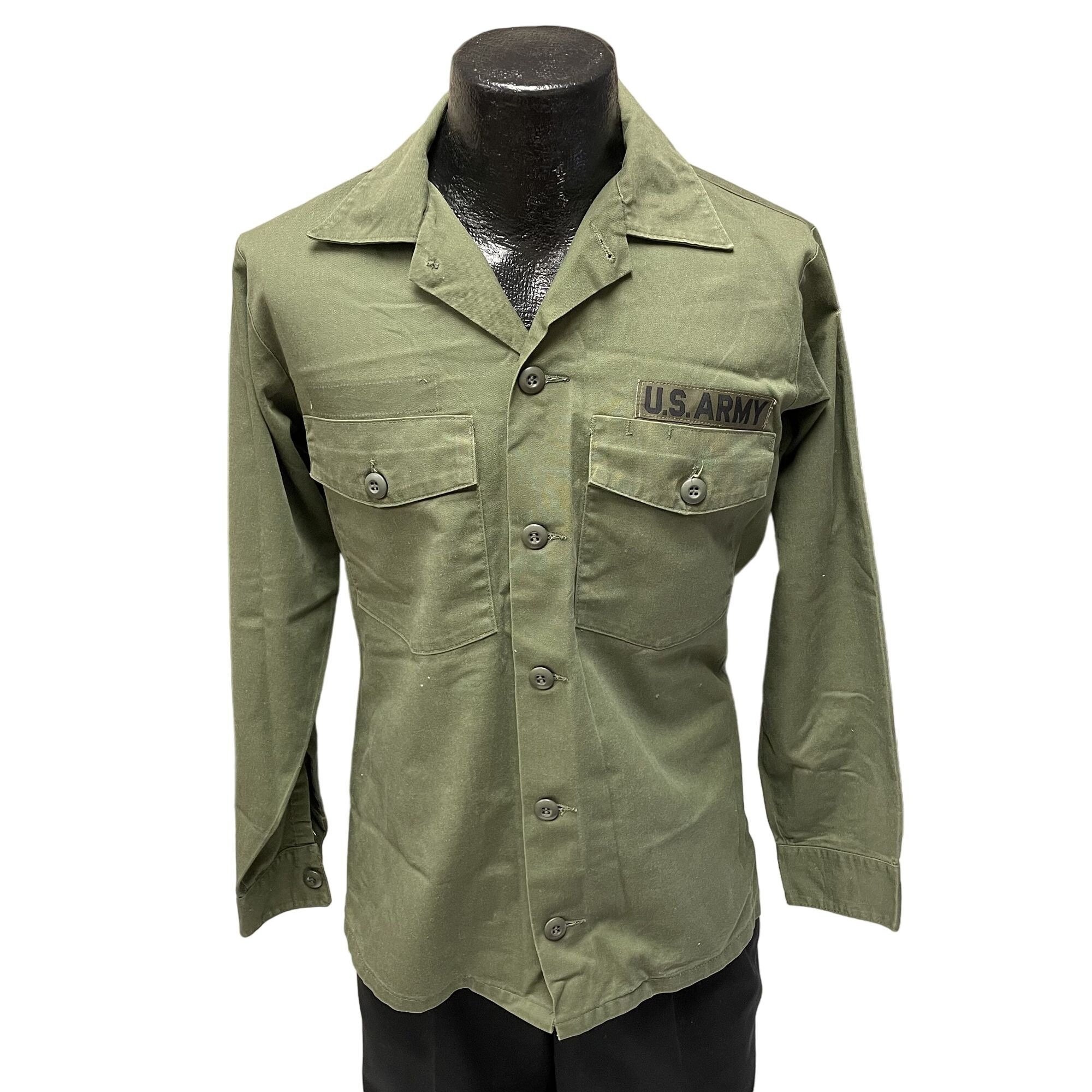 Vintage 70's Military Issued Green USN US Army Fatigue