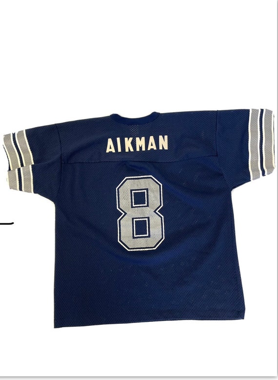 erima 80’s ナンバリング・ユニフォームLアメリカ製　希少ブラジル Nos New Vintage 80-90's Logo 7 USA Made NFL Blue Dallas Cowboys #8