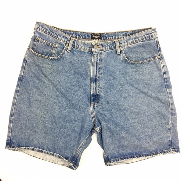 Mens Blue Jeans Vintage Shorts Etsy