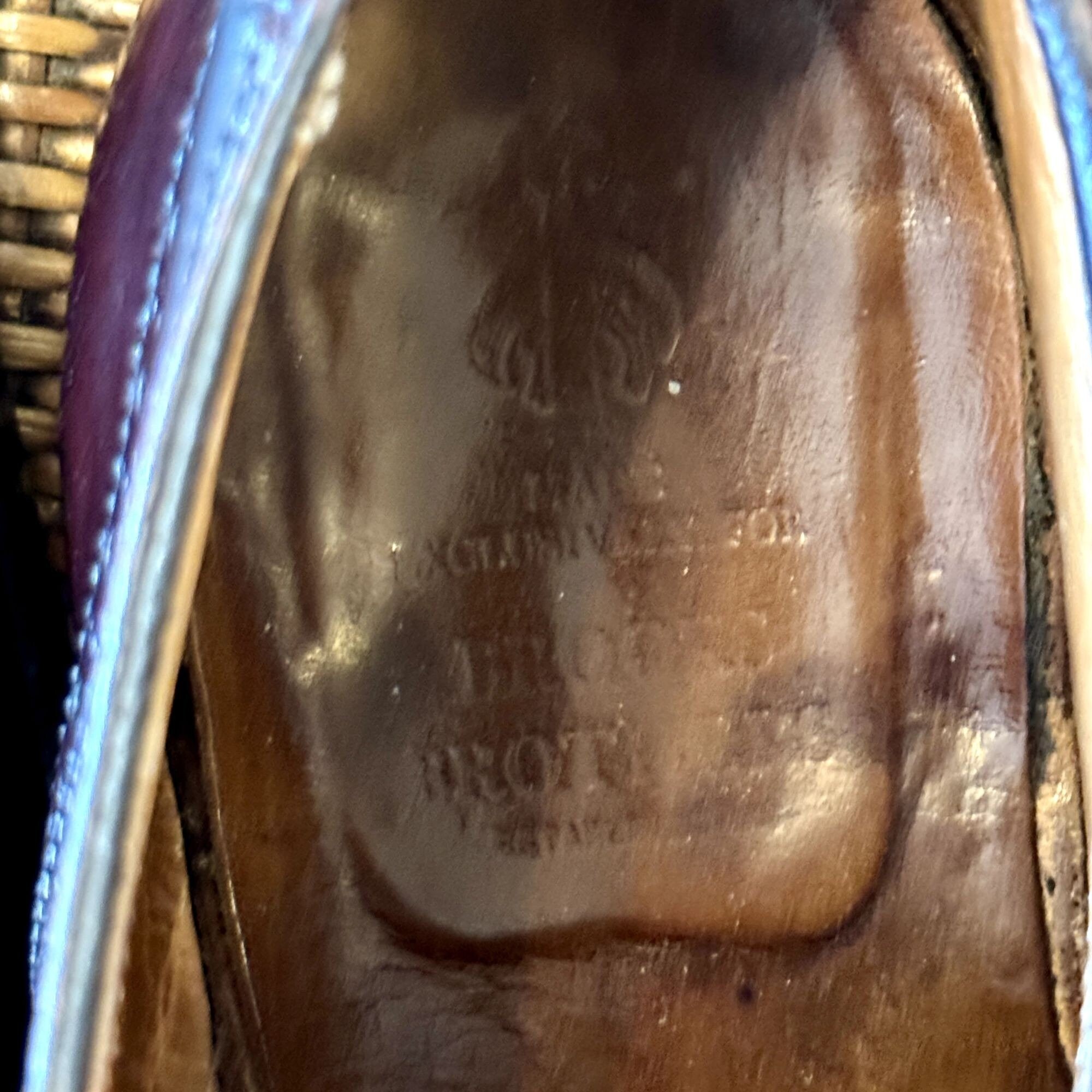 Alden X Brooks Brothers A764 Men's SHELL CORDOVAN Wing Tip