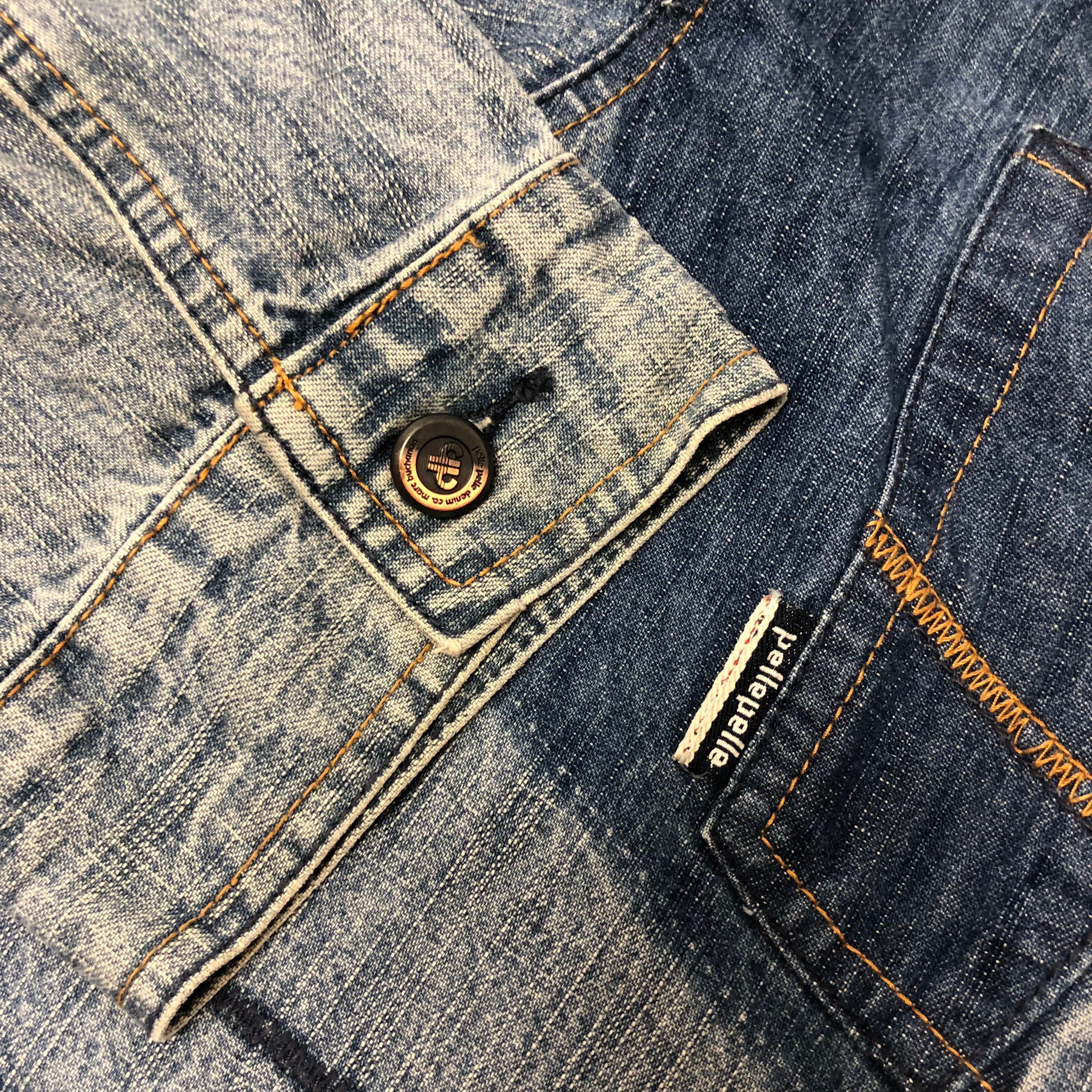 Vintage 90's Pelle Pelle Marc Buchanan Men's Blue Jean Vintage 90's Pelle Pelle Marc Buchanan Men's Blue Jean