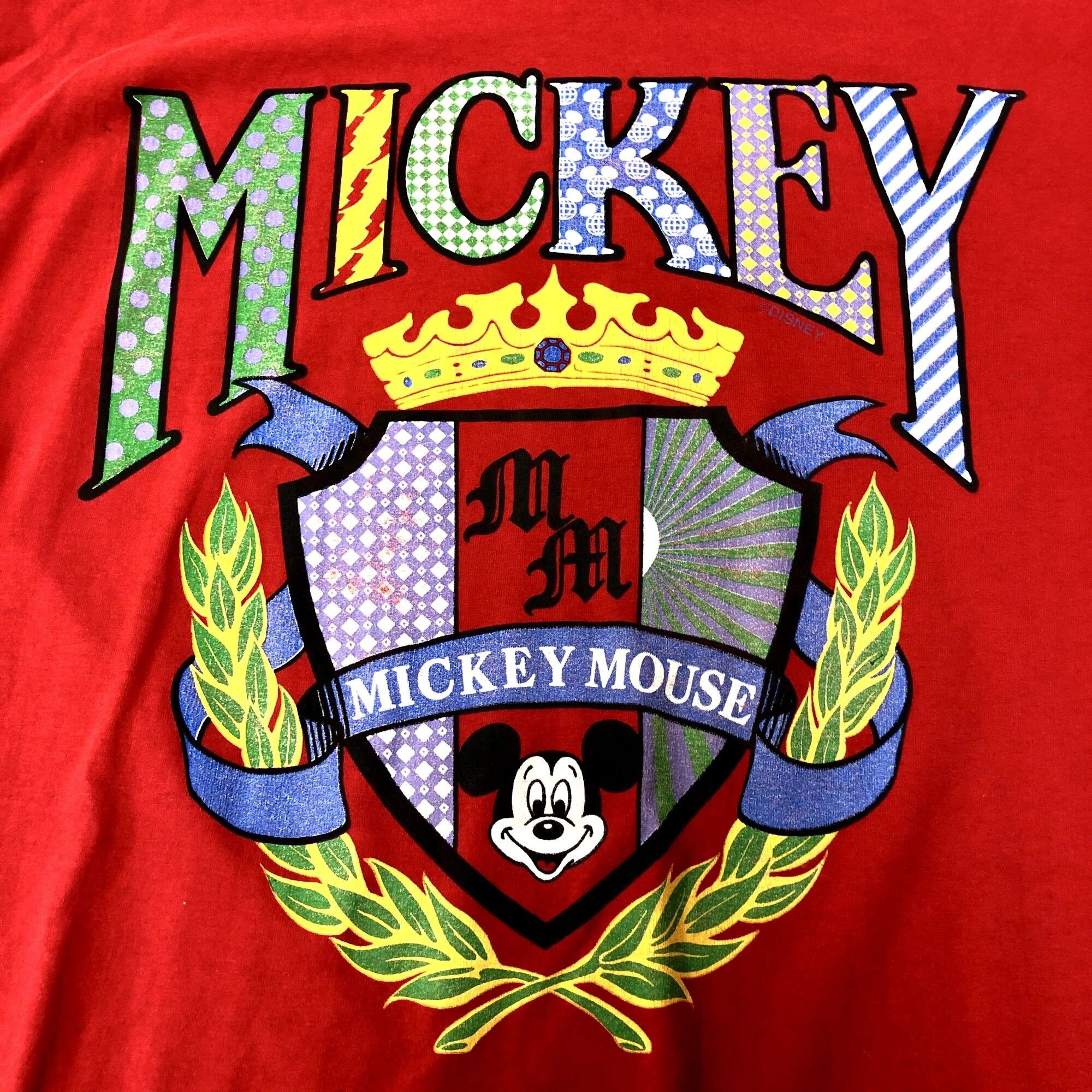 Vintage 90's Carolina Connection Mickey Mouse KINGS CREST Hip Hop