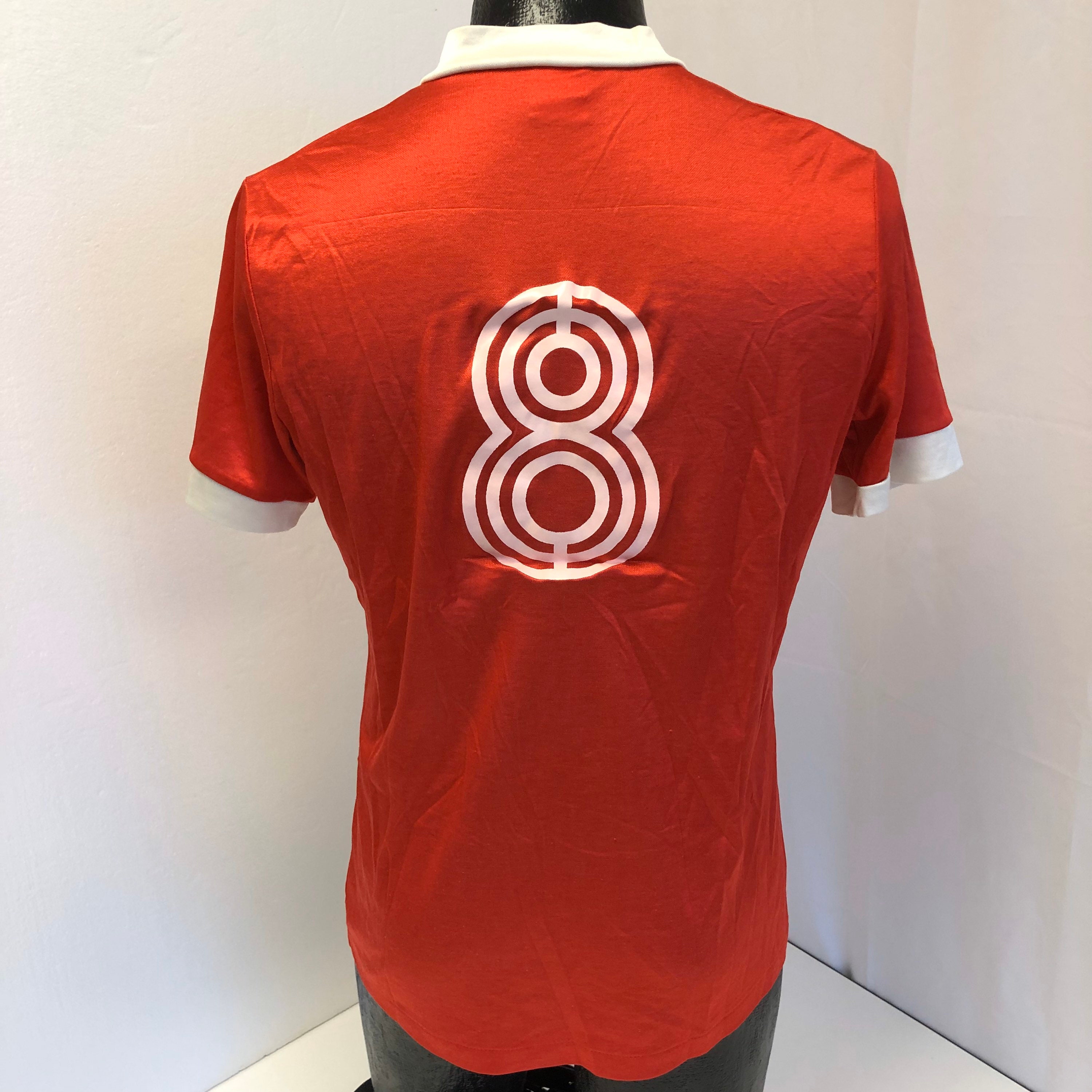 Maillot De Foot Vintage Umbro – Années 80, Taille L, Rouge – Collection