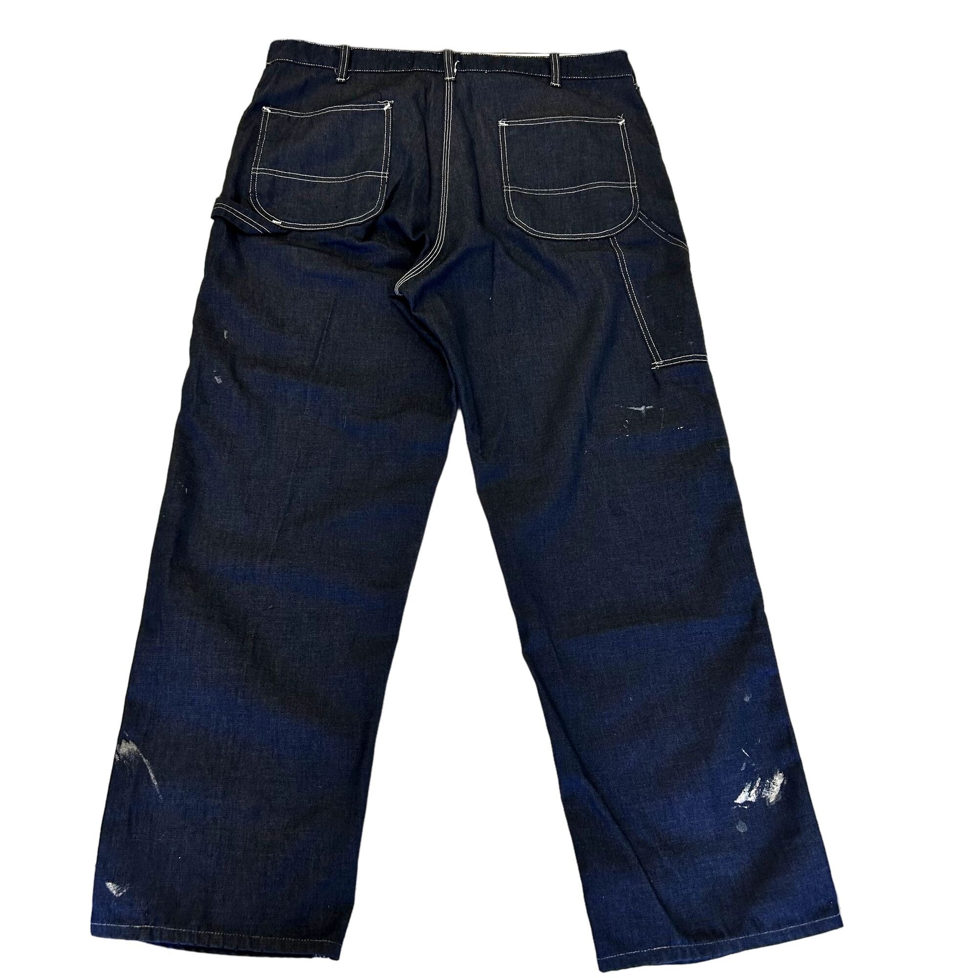 Vintage Denim Pants, U.S. Navy Pants, 1950s Denim Jeans
