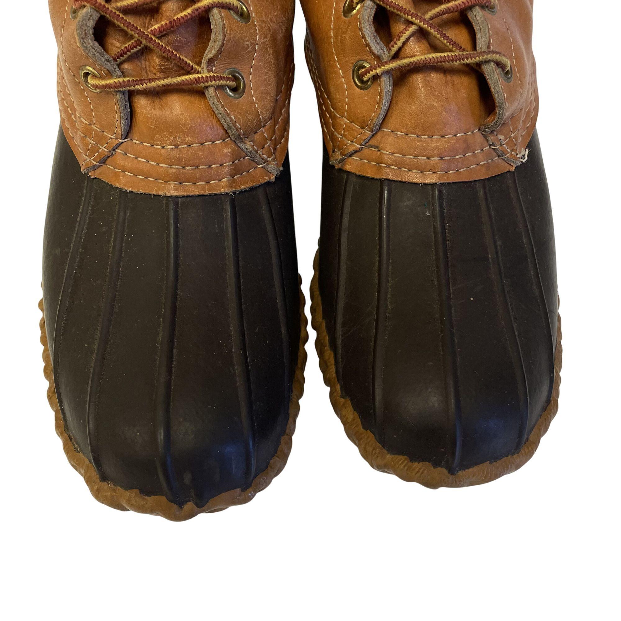 Vintage LL BEAN Duck Boots Men display picture 2
