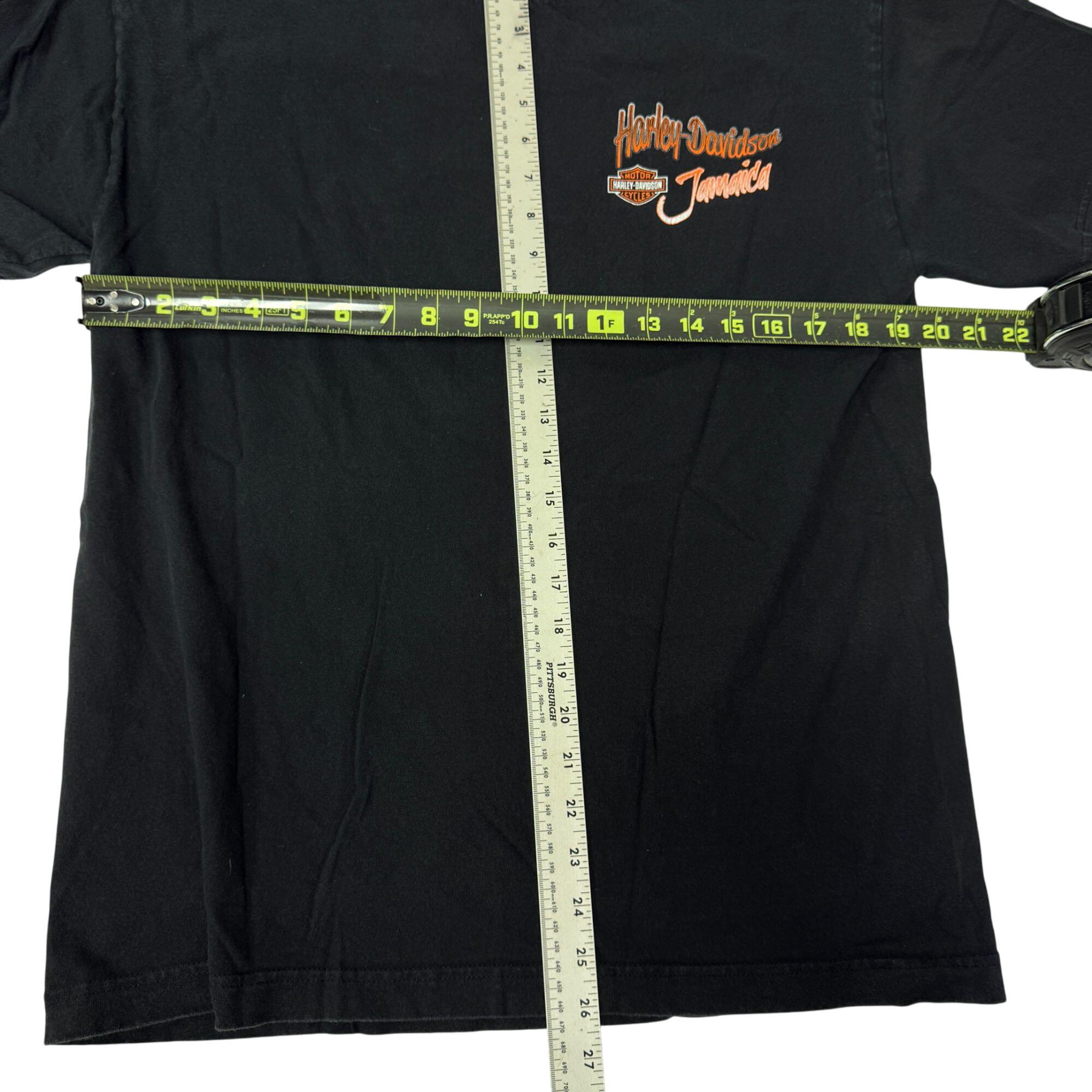Vintage 90's Harley Davidson JAMAICA Fishing MARLIN