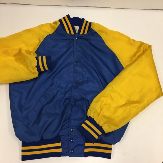 Vtg 70-80's Blue Yellow Mainland BUCCANEERS High … - image 3