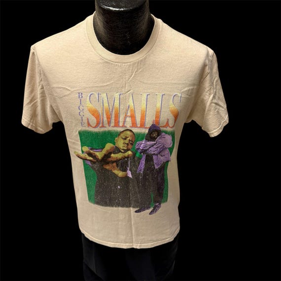 Vintage RETRO 90's B.I.G. The Notorious BIGGIE SM… - image 1