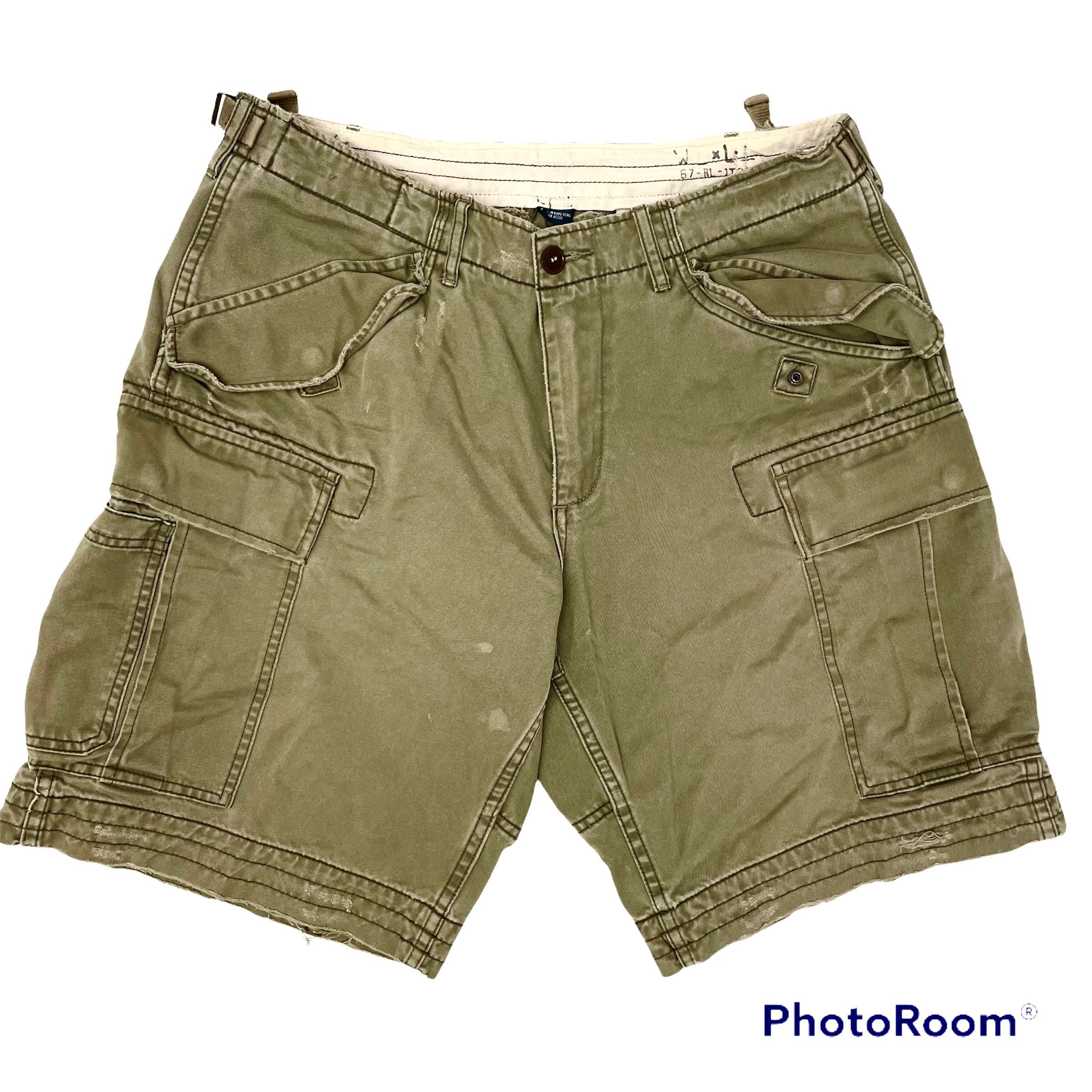 Vintage Army Shorts - Etsy