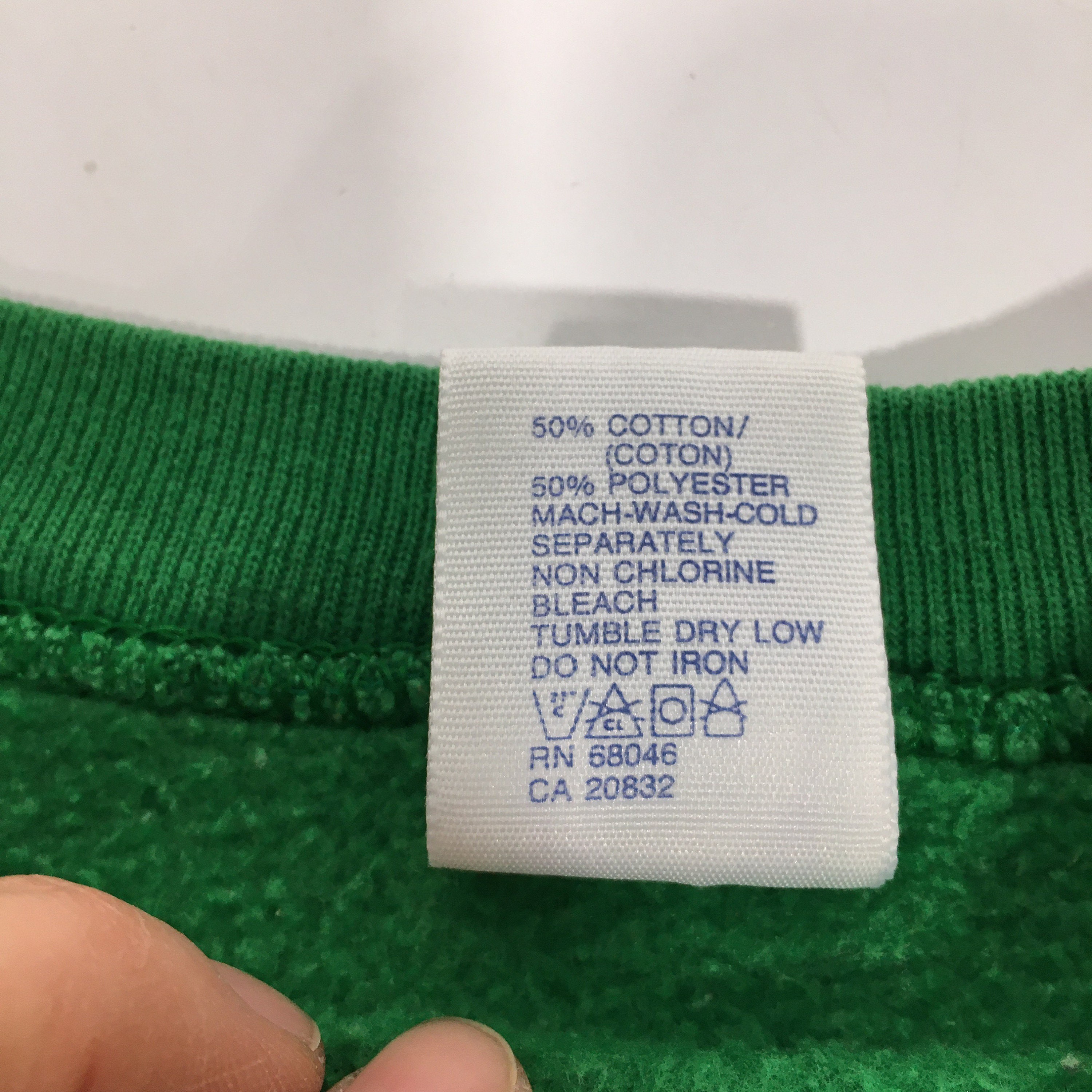 Pull Vintage Platinum St Paddy’s Day Années 80-90 - Taille XL - Vert - Coton Mixte - Occasion Bon état