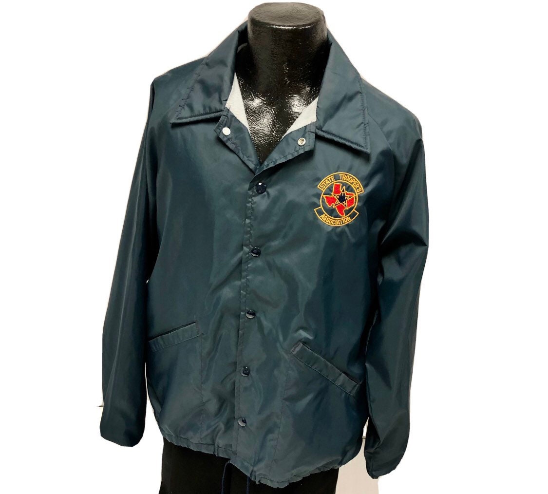 True Detective Jacket Louisiana Police Windbreaker State (L