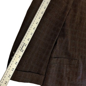 Vintage 50's Val-Mead BESPOKE Brown ROCKABILLY Sport Coat Silver ATOMIC Fleck Jacket Wool Blazer image 8