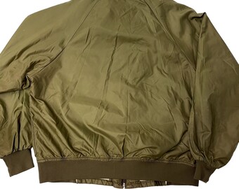 Vintage 80's Duckster Pro Olive Khaki Nylon Windbreaker East
