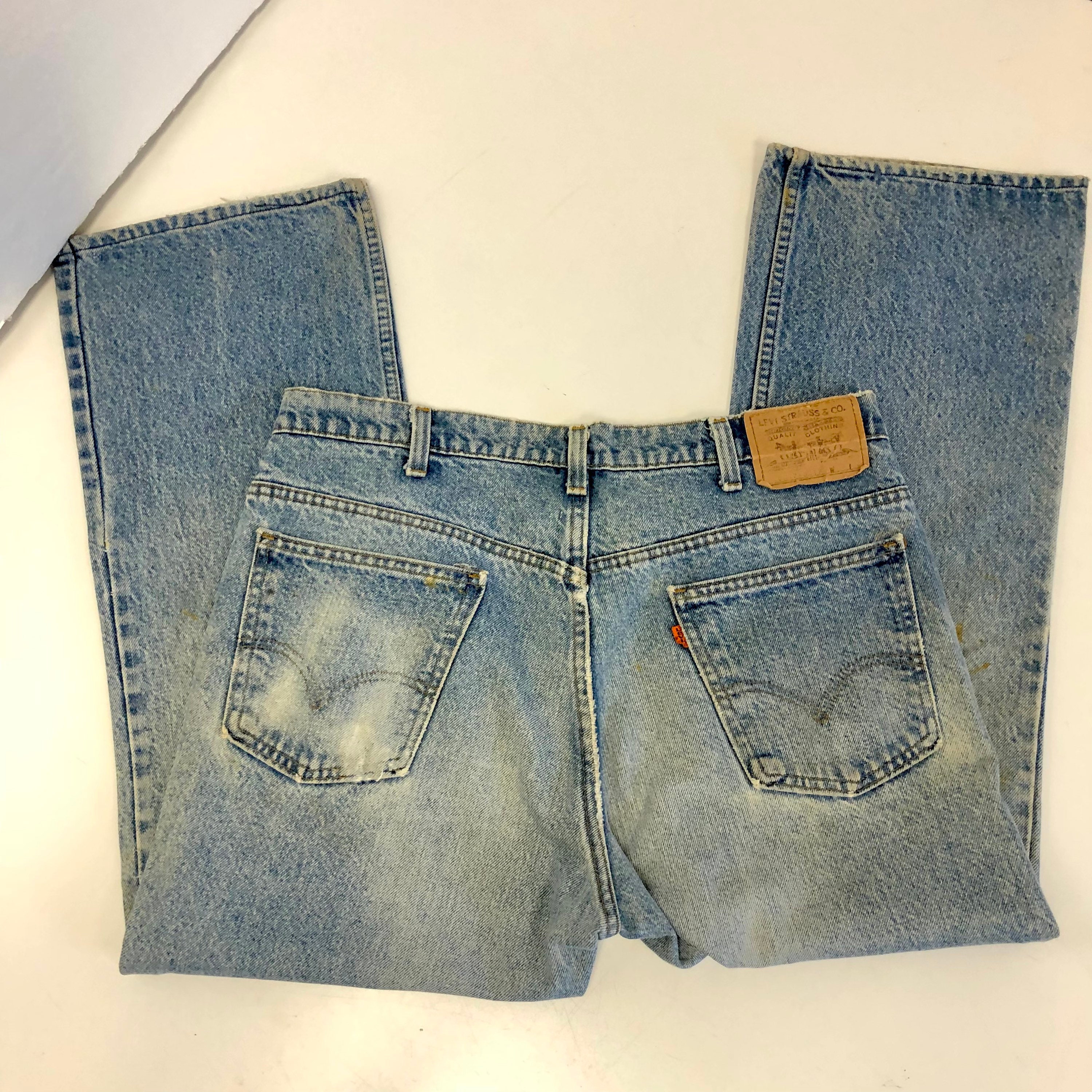 Vintage 70's 80's Levi Levi's 20517-0217 Men DISTRESSED Hige Vintage 70's 80's Levi Levi's 20517-0217 Men DISTRESSED Hige