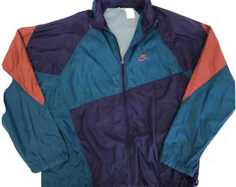 Nike Windbreaker Blue Purple - Etsy 
