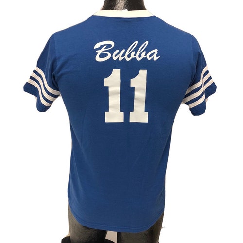 Shops Vintage 80 90's Augusta Valle Student Council Blue Bubba Ringer 50/50 Retro Shirt S