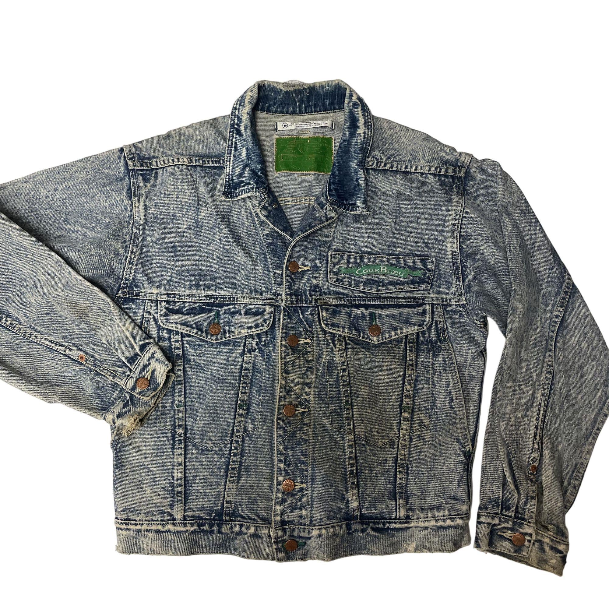 Destroyed Jean Jacket - Etsy
