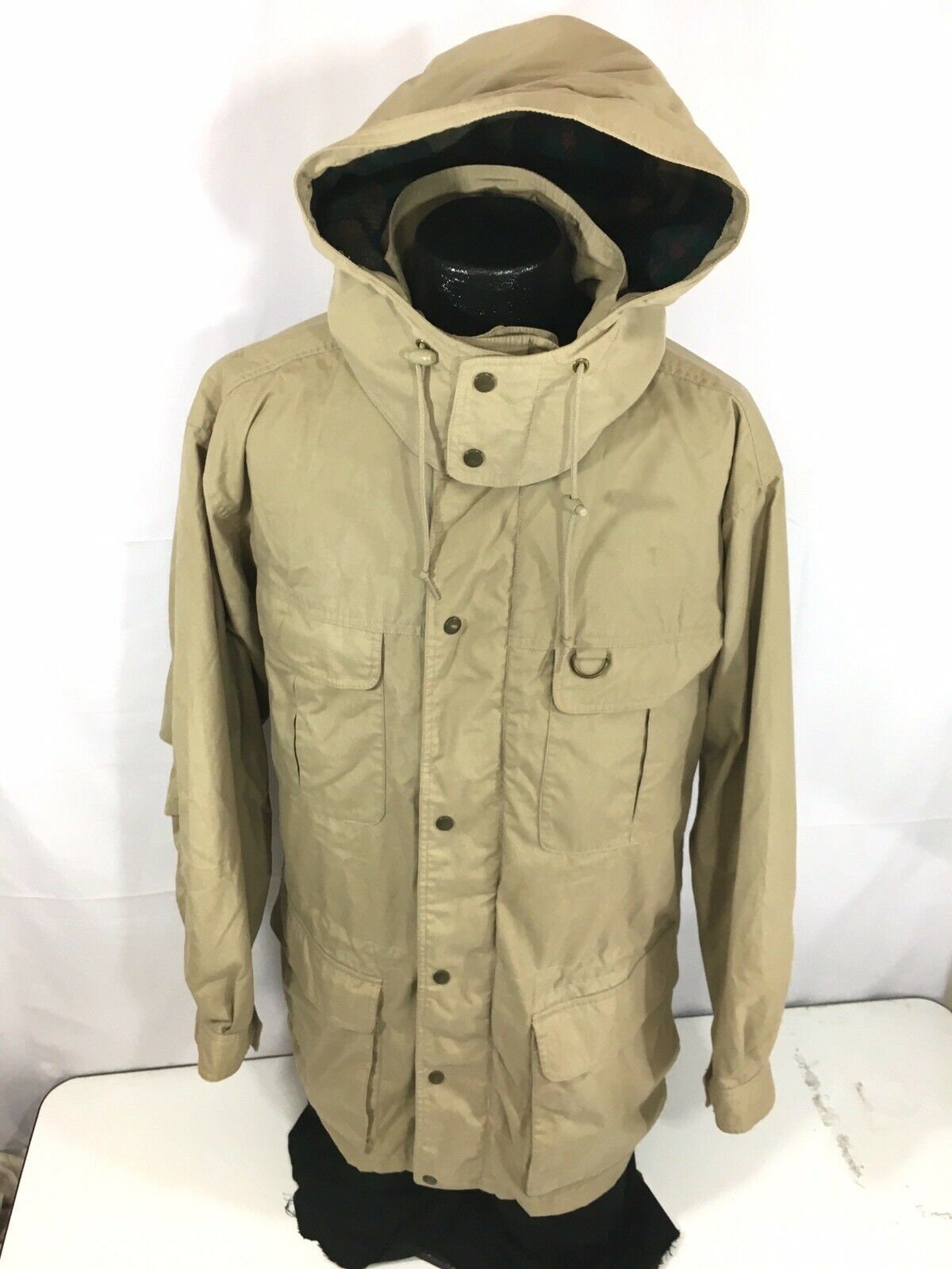 eddie bauer wool lined mountain parka