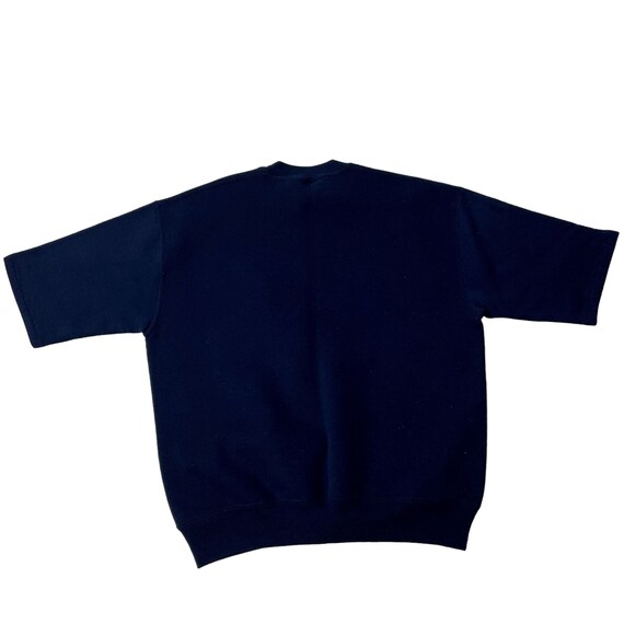 Vintage 80's Russell Athletic USA Navy Blue V STITCH Short