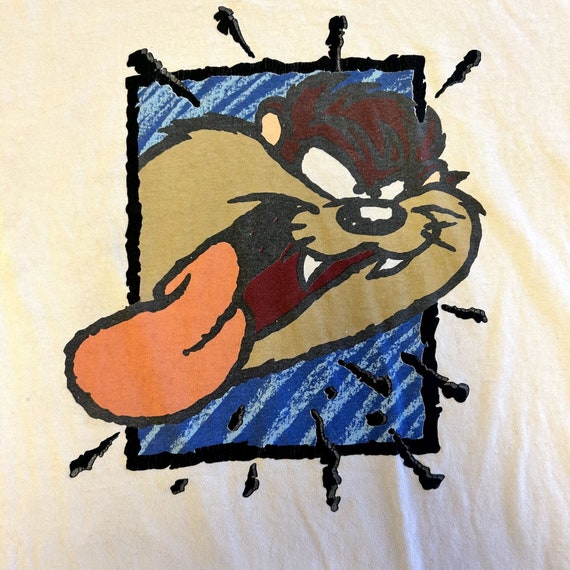 Vintage 90's Six Flags Taz Tasmanian Devil LOONEY TOONS 1998