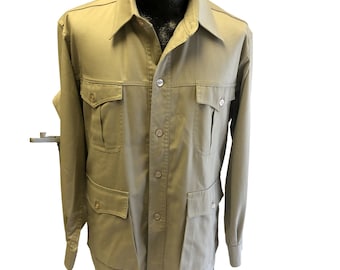 Bush poplin safari jacket shop