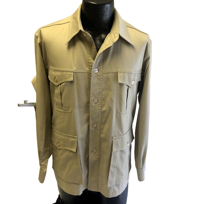 Belted Safari Shirt