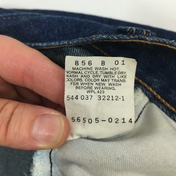 Vintage 70 80's Levi's XX Made in USA Women Indig… - image 6