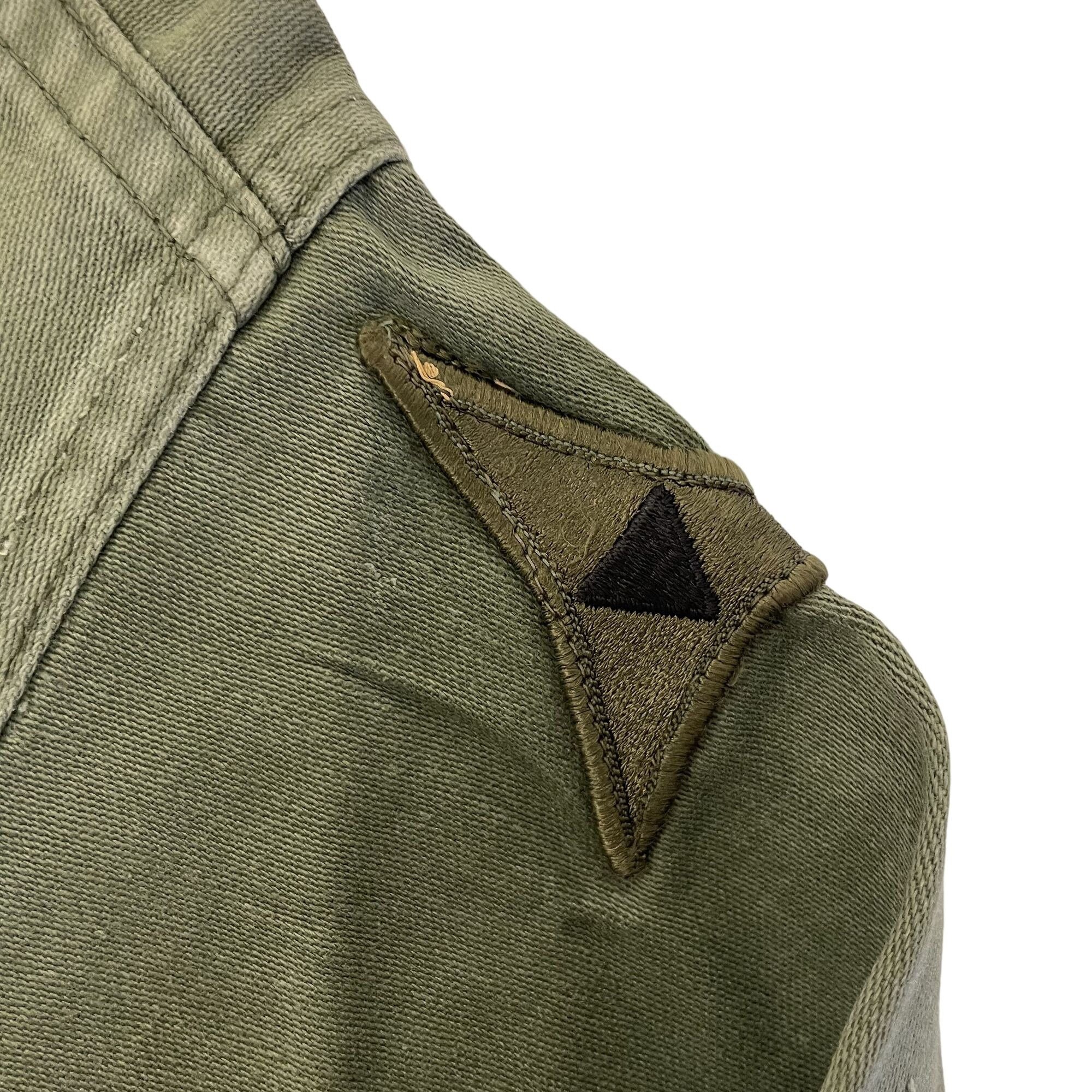 Vintage 70's NAM Era Military OG 107 Sateen Cotton Usn US Vintage 70's NAM Era Military OG 107 Sateen Cotton Usn US