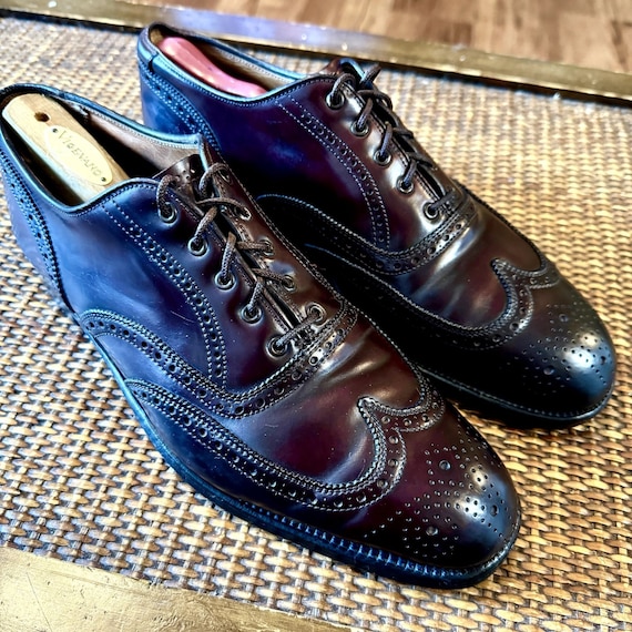 Alden X Brooks Brothers A764 Men's SHELL CORDOVAN Wing Tip Alden X Brooks Brothers A764 Men's SHELL CORDOVAN Wing Tip