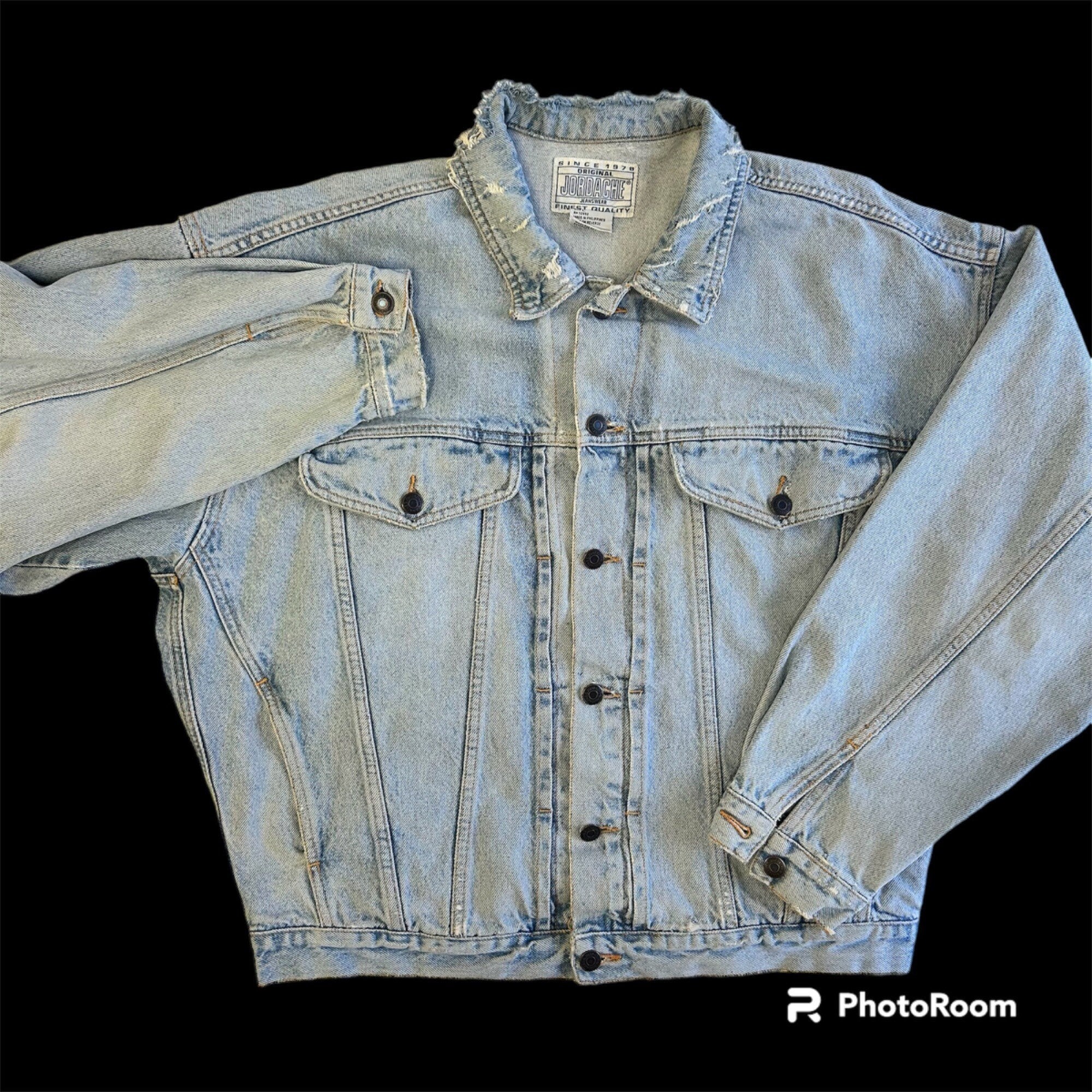 ヴィンテージ 90年代 Jordache メンズ ホワイトウォッシュ ブルー 