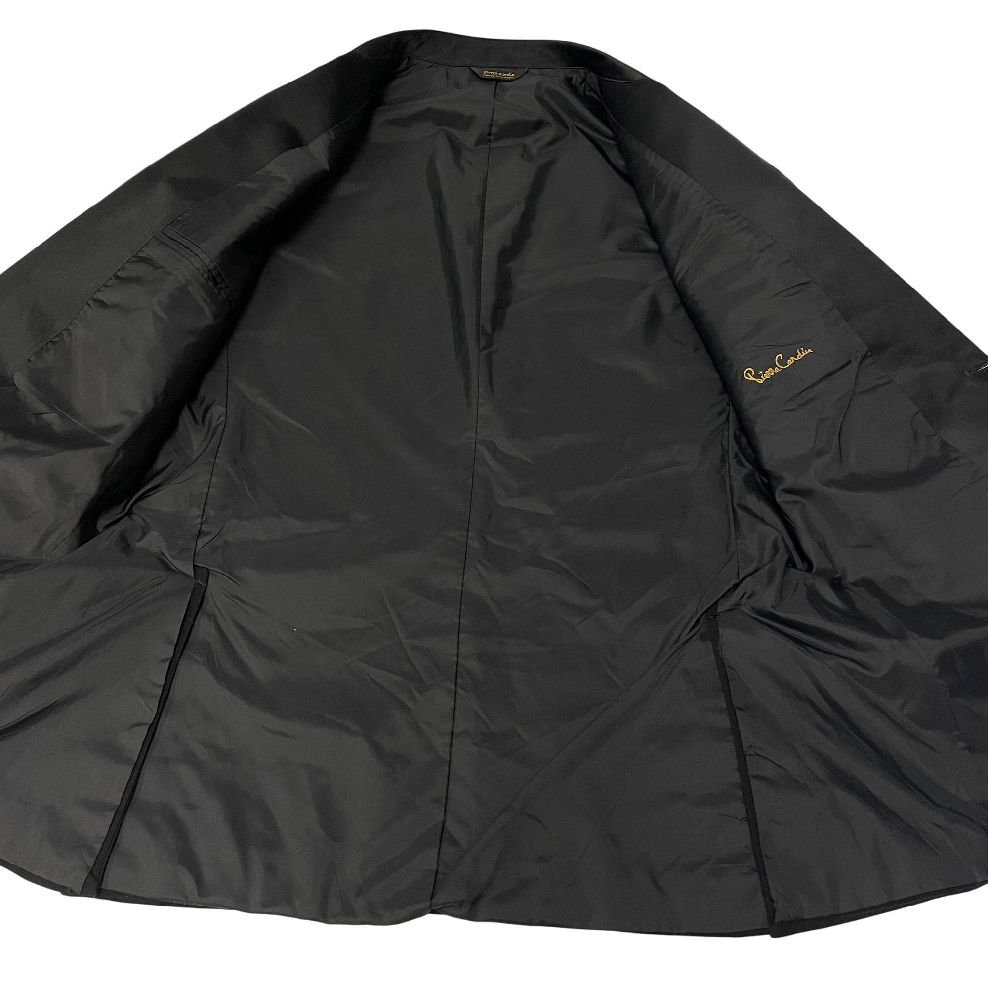 Vintage 80's Pierre Cardin Paris Men's Black Tuxedo FORMAL Jacket