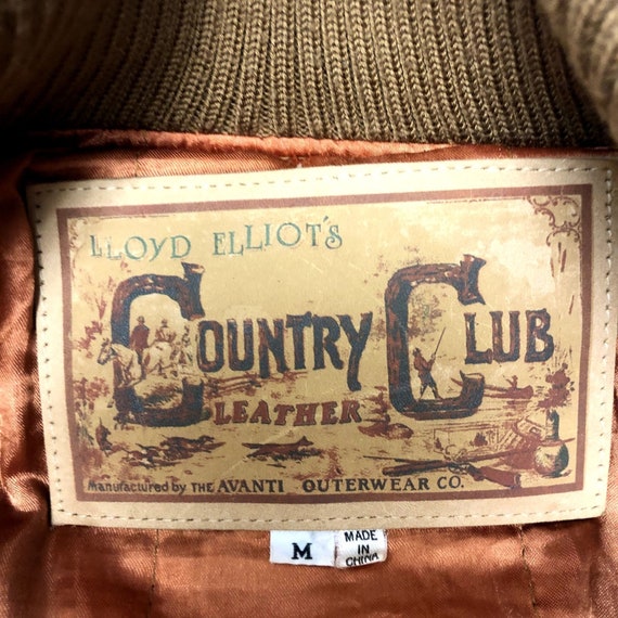 Vintage 90’s Avanti Country Club COGNAC Leather C… - image 9