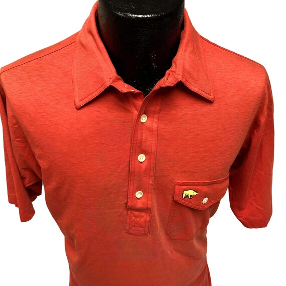 Buy Vintage 70 80 s Jack Nicklaus Men s Red Orange GOLDEN BEAR