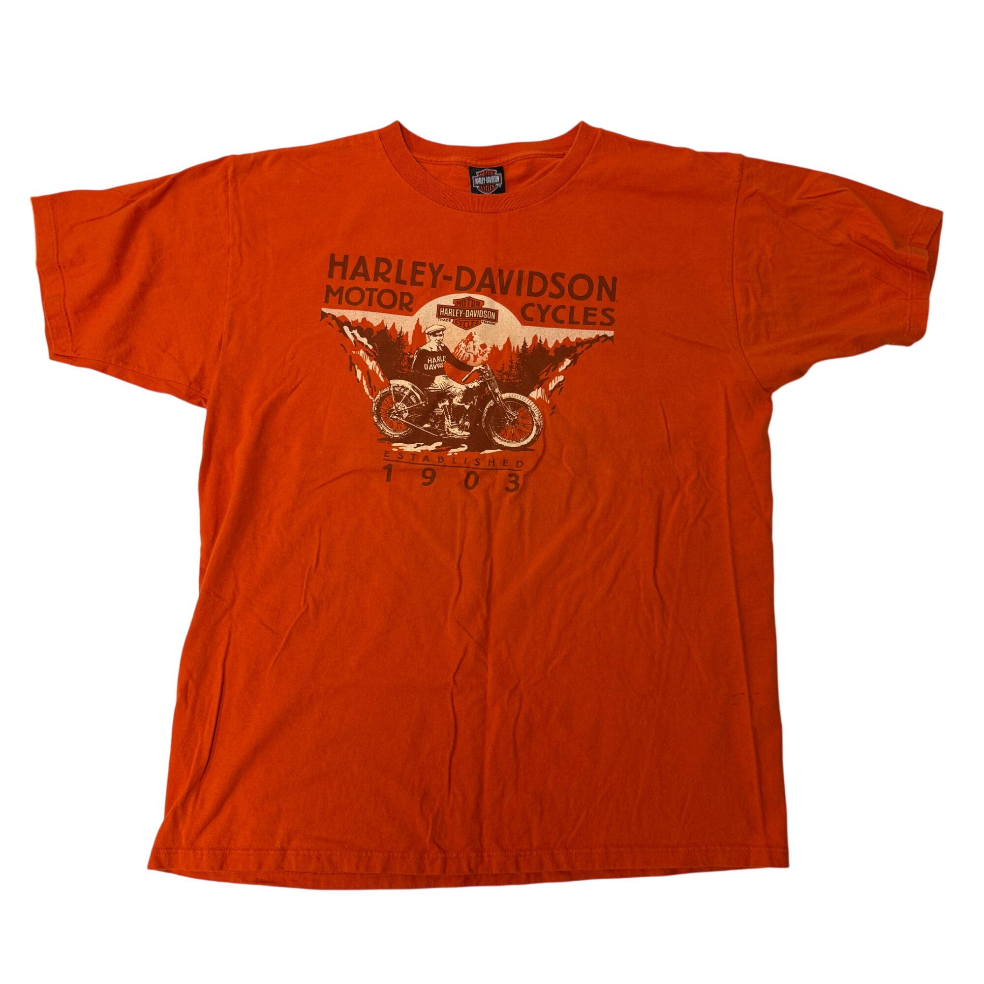 Vintage 90's Harley Davidson Motorcycle New ORLEANS Bourbon St
