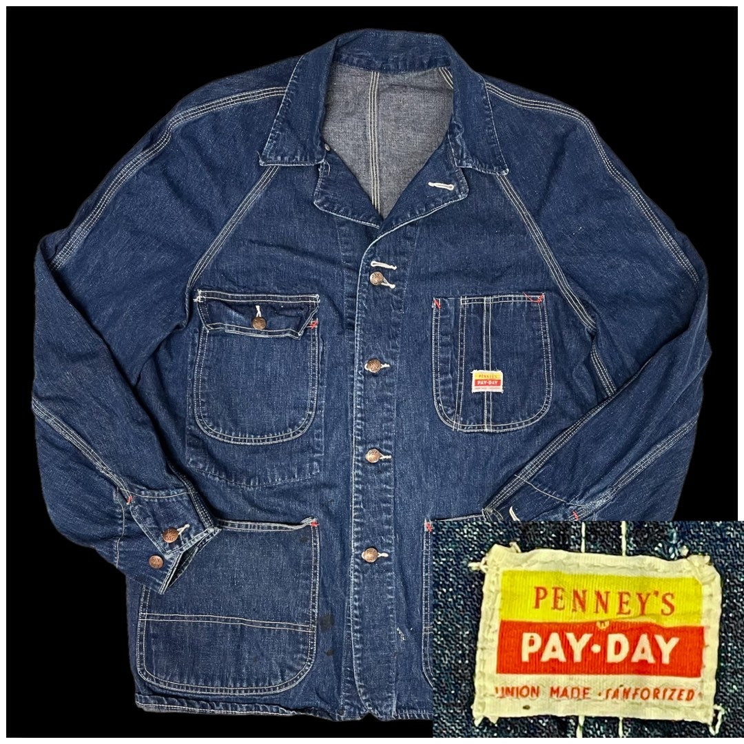 1950s～ PAY DAY Denim Chore Jacket