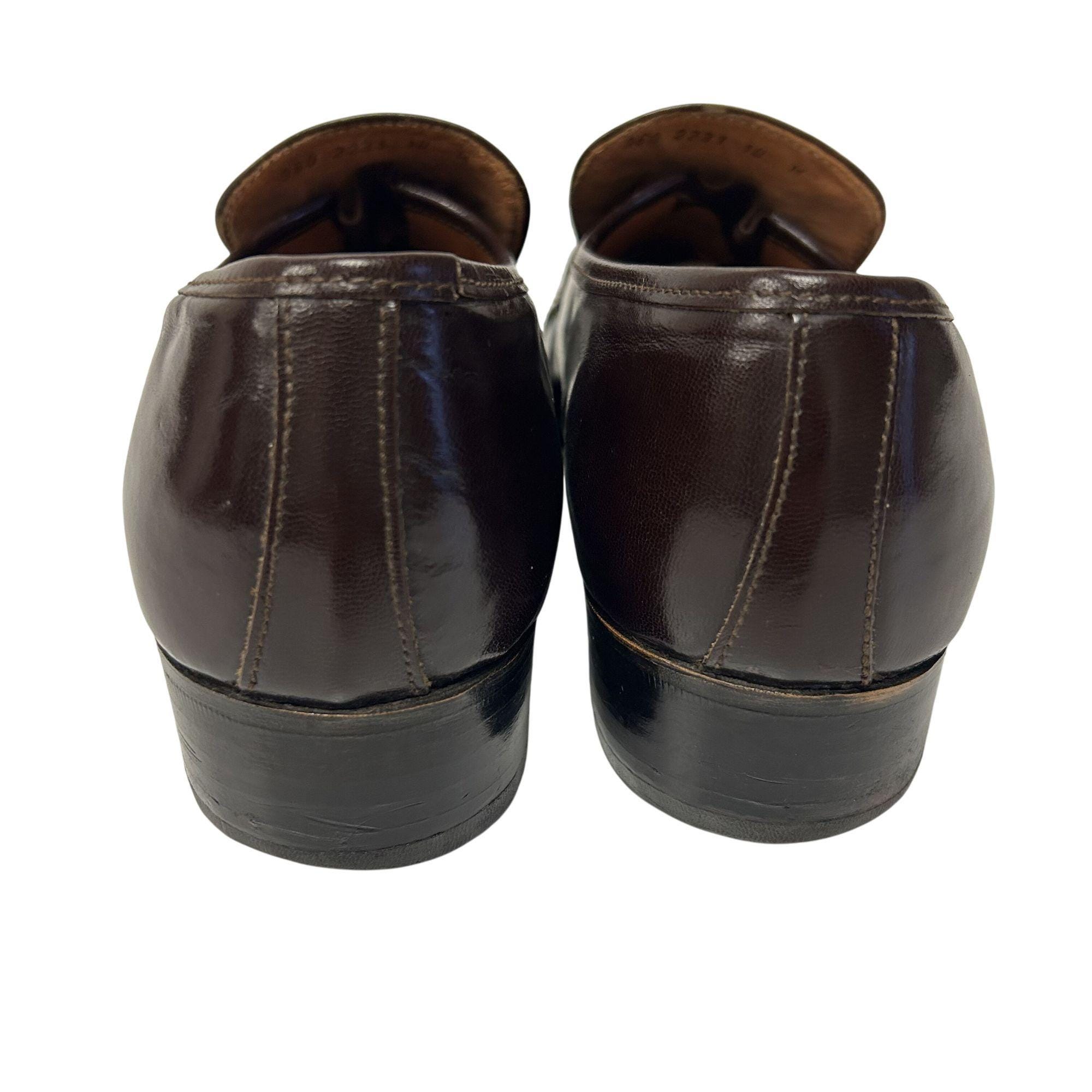 Vintage 60's Stetson Men's Brown Leather Mod Italy SWANKY DRESS Shoes ...