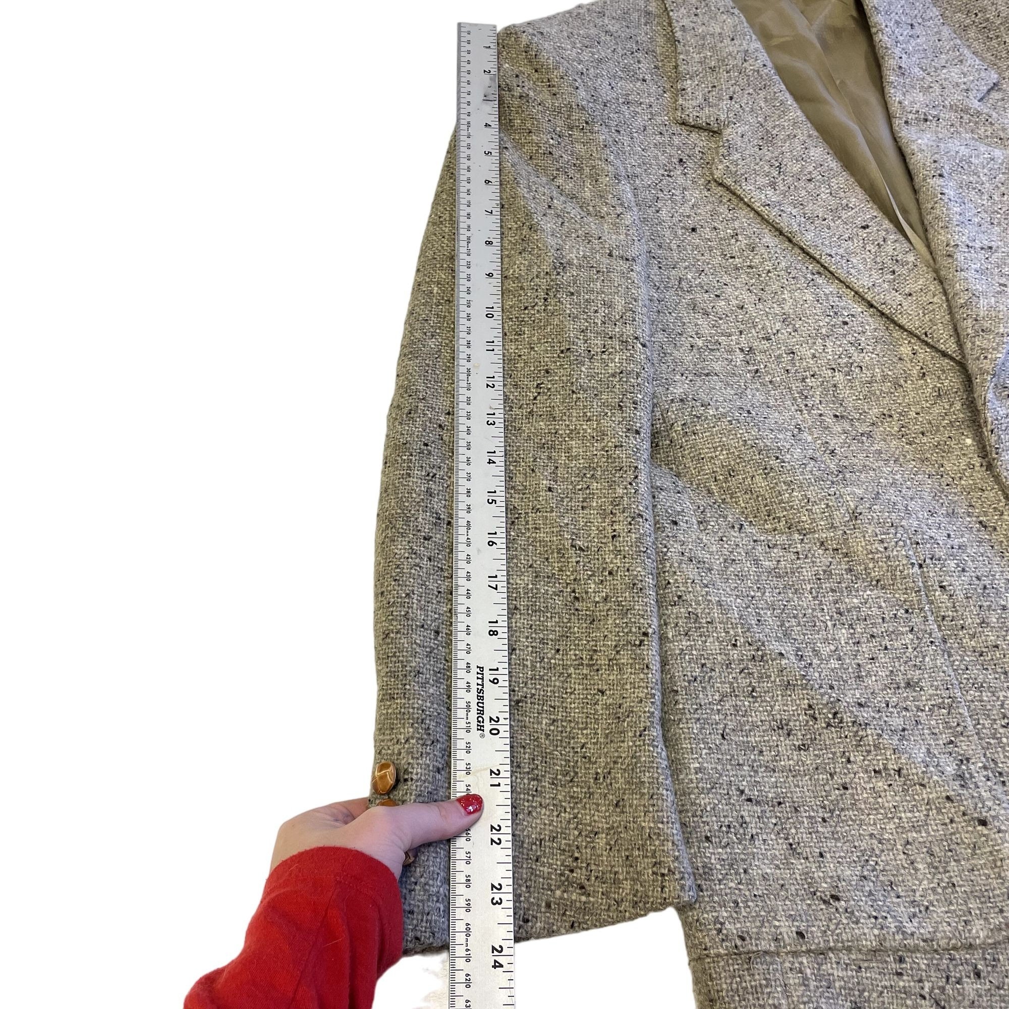 Vintage 50's Style Men's ROCKABILLY Sport Coat Gray HOLLYWOOD