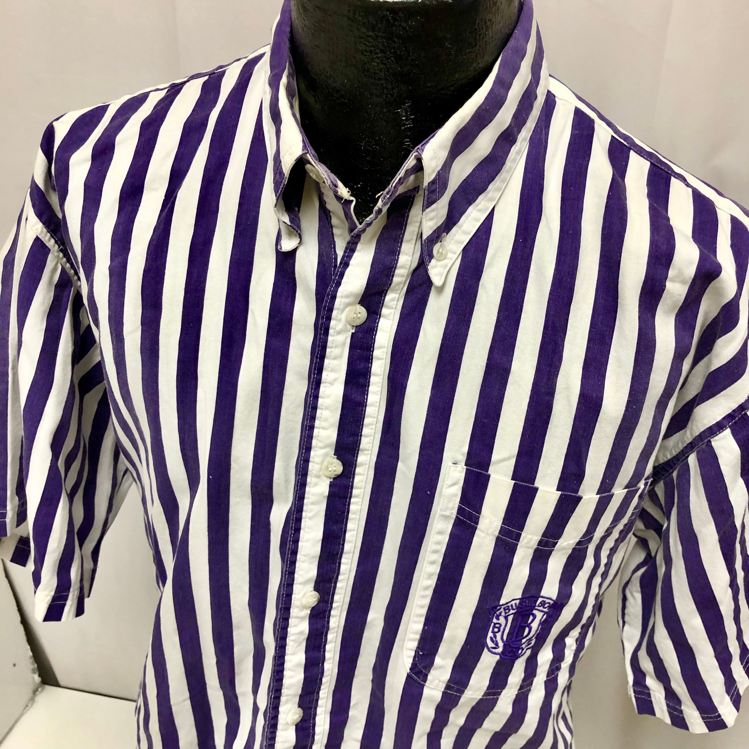 c-boy style 90's stripe shirt × leather s-l400.jpg