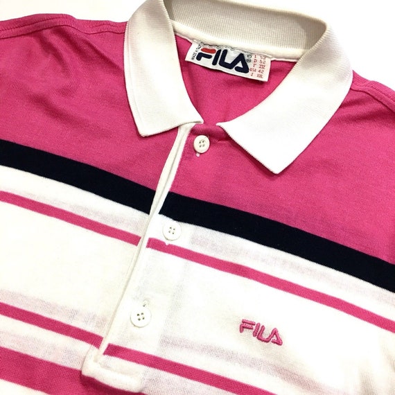 fila with pink stripe