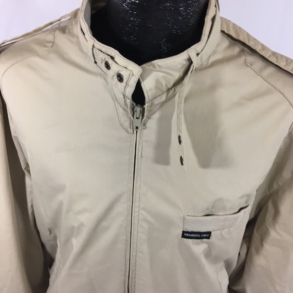 Members Only Men's Vintage Cafe Racer Jacket