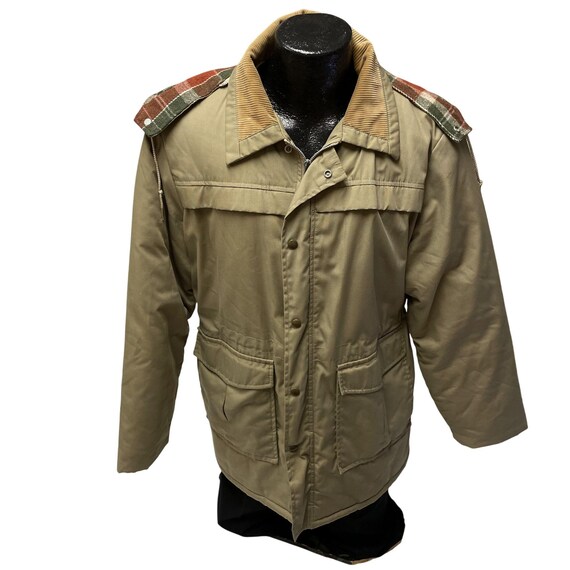 Khaki Mod Jacket Mens Lambretta Clothing Mod M-65 Khaki Military