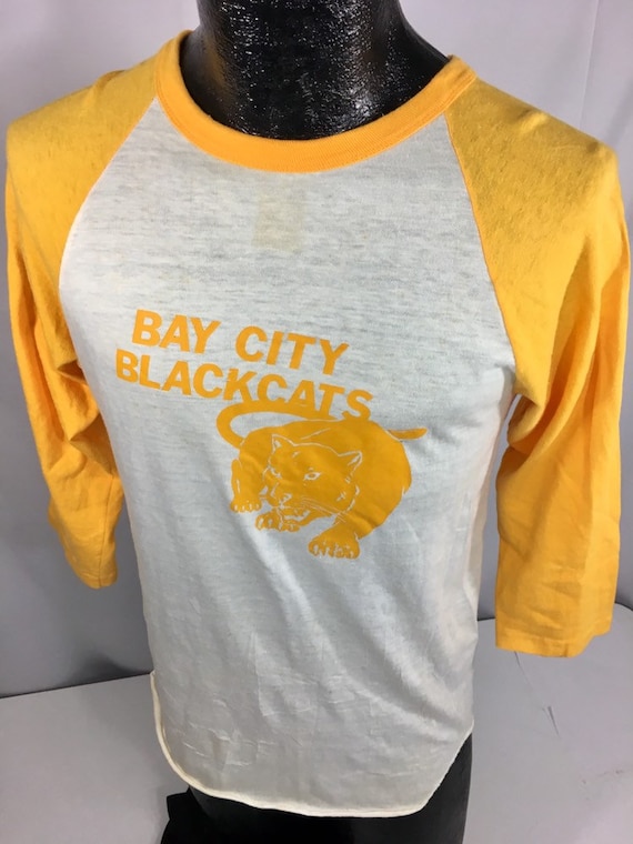 Vintage 80's Sport-T Stedman Men Bay City Black C… - image 2