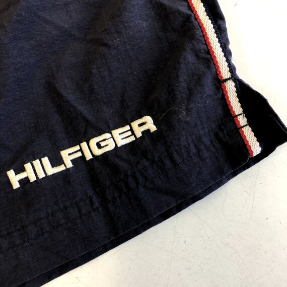 Vintage 80 90's Tommy Hilfiger Nylon SPELL OUT Sw… - image 4
