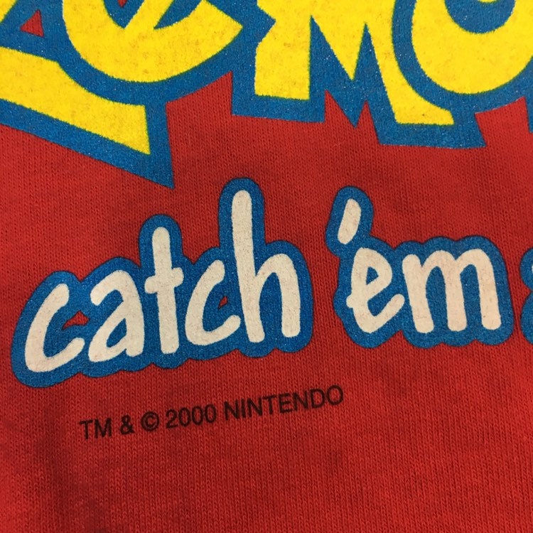 Vintage Pokemon Nintendo Gotta Catch 'em All Red Pikachu Pidgey