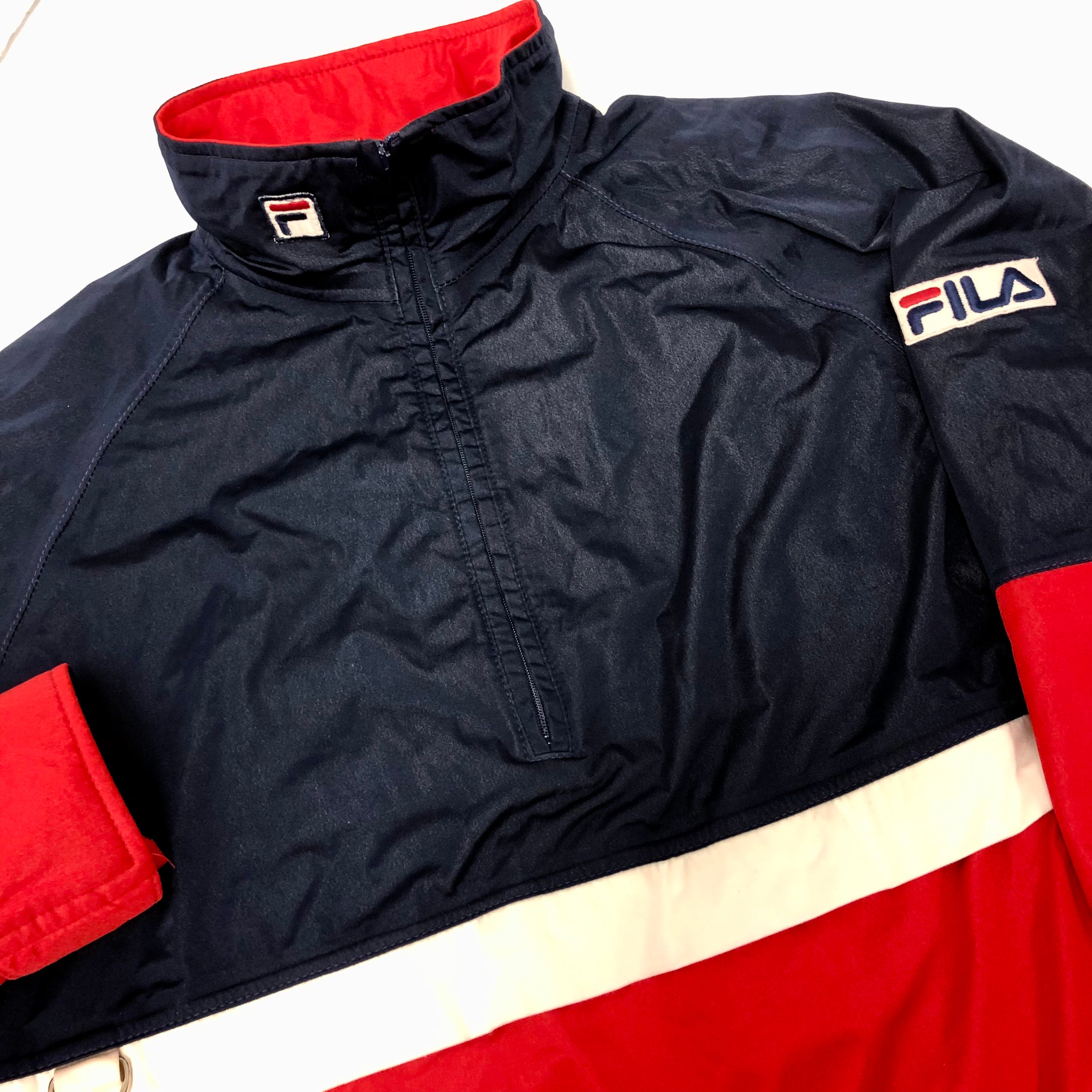 ★FILA★ Flag windbreaker_FS2JKH2131X_BLK FILA TENNIS FLAG WINDBREAKER – FILA Malaysia