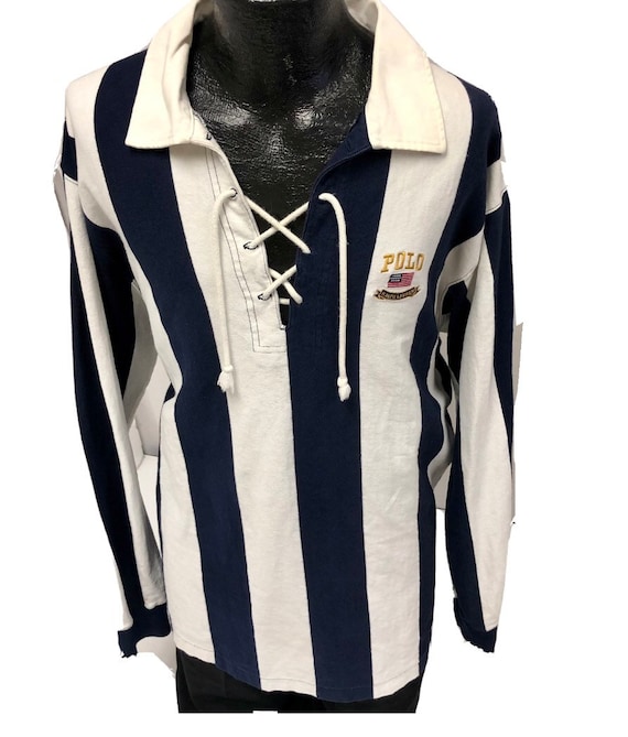 【デヴィちゃん】POLO Ralph Lauren US-93 RARE Vintage Polo Ralph Lauren P Wing Stadium 93 Red Sweater