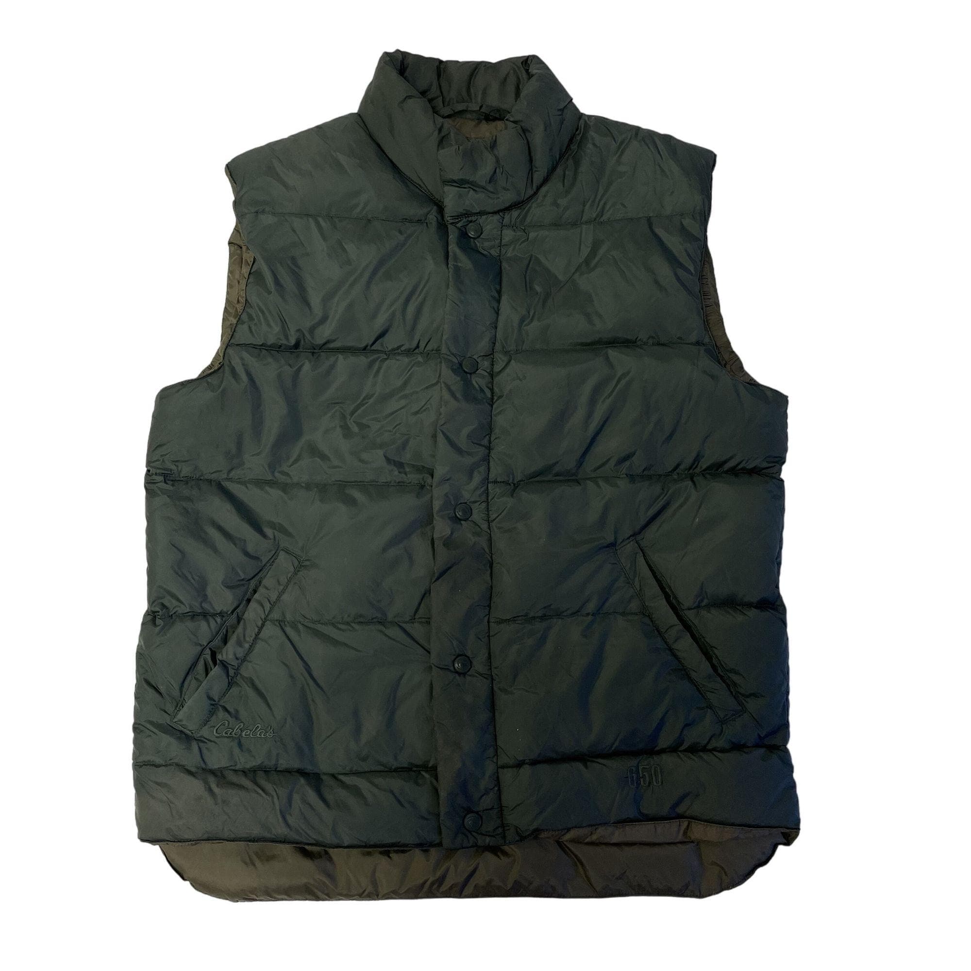521022 cabela's ダウンベスト XL カラベス GOOSE 90s Cabela's GOOSE